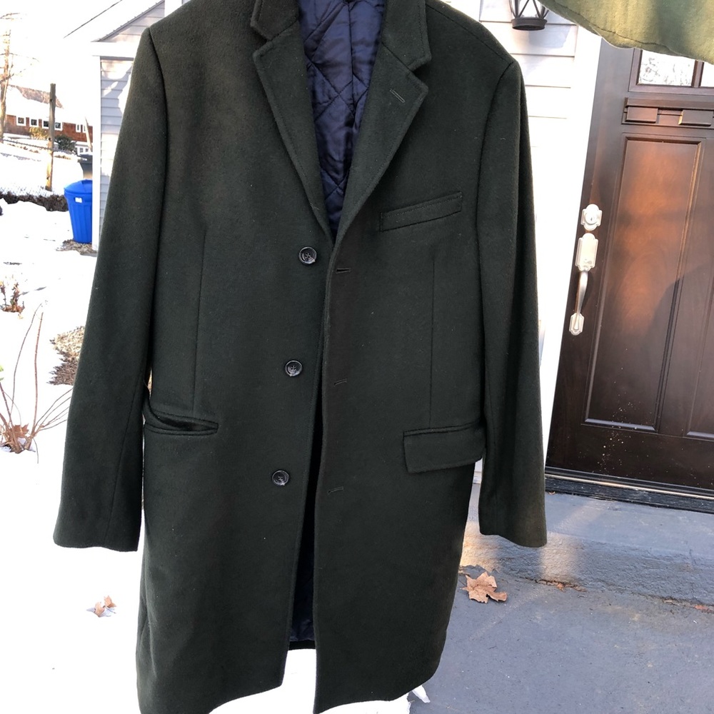 J. Crew Men’s Ludlow Topcoat with Thinsulate